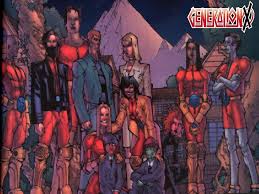 Generation X Synch Chamber Mondo Banshee Husk Artie Emma Frost Jubilee Leech Penance M And Skin Marvel X X Men Marvel Comics
