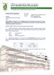 0 ratings0% found this document useful (0 votes). Makluman Cuti Rehat Cuti Tambahan Bagi Perayaan Dan Cuti Khas Sempena Hari Kebesaran Islam Srai Sungai Chinchin