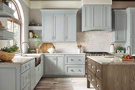Husk On Cherry Traditional Kitchen Baltic Oak Island Home Depot Standard Cabinets Without Top Kraftmaid Kitchen Cabinets Grey Kitchen Cabinets Home Kitchens