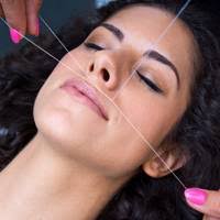 You can pluck or wax, but here's why threading is better: How To Thread Your Own Upper Lip Hair At Home Glamour Uk