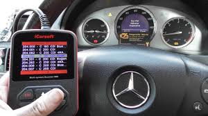 C Class W204 Abs Esp Light Youtube