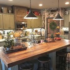 35 Awesome Farmhouse Kitchens Design Ideas Rustic Farmhouse Kitchen Farmhouse Kitchen Cabinets Rustic Kitchen