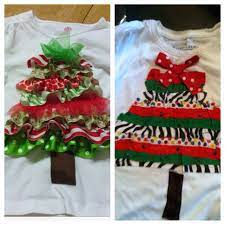 Aaaaaand Just A Few More Ruffles Easy Christmas Shirt Diy Christmas Shirts Tacky Christmas Sweater Tacky Christmas