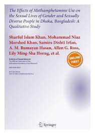 PDF) The Effects of Methamphetamine Use on the Sexual Lives of Gender and  Sexually Diverse People in Dhaka, Bangladesh: A Qualitative Study
