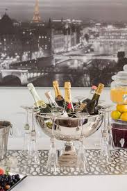 Stylish Beverage Table Ideas For The Holidays Laura Lily Drink Table Holiday Drinks Drink Display