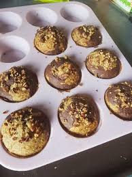 Muffins Marbres Moelleux Banane Vanille Chocolat Sans Oeufs Sans Lactose Sans Beurre By Flora B Moelleux Muffins Alimentation