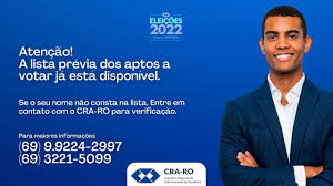 Eleições CFA/CRAs 2022 – CRA-RO
