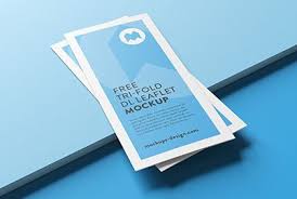 Free Tri Fold Leaflet Mockup Mockups Design Free Premium Mockups In 2020 Brochure Mockup Free Mockup Design Trifold Brochure