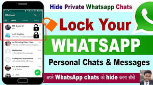 A little trick allows you to hide it temporarily and quickly, without removing it. How To Hide Or Lock Whatsapp Personal Chat Best Whatsapp Tricks In Hi Chat Whatsapp Message Messages