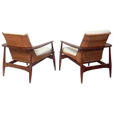 Pair Of Danish Modern Lounge Chairs By Lawrence Peabody From A Unique Collection Of Danish Modern Lounge Chair Modern Lounge Chairs Mid Century Lounge Chairs