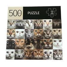 You can send this puzzle in two ways click on the send email button to send the puzzle using your email application installed on your computer. Cat Puzzle 500 Pc Jigsaw Puzzle Gift Craft And 50 Similar Items