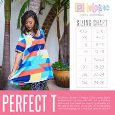 37 Rational Lularoe Perfect T Sizing Chart