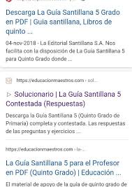 La historia la cuentan siempre los que ganan. Alguien Sabe Como Conseguir Las Respuestas De La Guia Santillana 5 Grado Necesito Ayuda Por Favor Brainly Lat