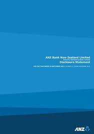 Kartangizni yo'qotdingizmi yoki uning muddati tugadimi? Anz Bank New Zealand Limited Disclosure Statement For The Year