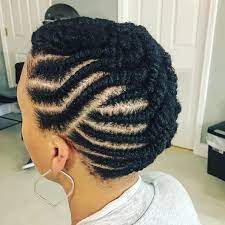 Can be done with a twist out or even a blown out style afro. 18 Flat Twist Styles For Natural Hair That Ll Liven Up Your Hair Routine Zaineey S Blog