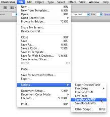 It is an open standard that compresses a document and vector graphics. Illustrator Export Script
