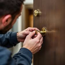 Precision Locksmith technician working