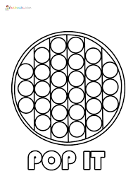 Le site de coloriage gratuit à imprimer coloriage.info est à jour continuellement afin d'offrir le meilleur catalogue de coloriages sur le web. Coloriage Pop It Nouvelles Images A Imprimer Gratuits