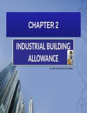 Malaysia offers a wide range of tax incentives ranging from tax exemptions, allowances to enhanced tax deductions. Week 2 Industrial Building Allowances 1 Chapter 2 Chapter 2 Industrial Building Allowance Industrial Building Definition Of Industrial Building Course Hero