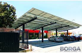 Solar Panel Structures Borga