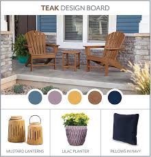 A Colorful Adirondack Porch Makeover Polywood Blog Teak Outdoor Furniture Porch Makeover Polywood Outdoor Furniture