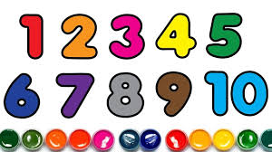 Learn Colors Numbers For Babies With Drawing Numbers For Kids Children T Numbers For Kids Learning Colors Learning