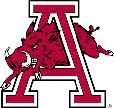 Arkansas Razorbacks Secondary Logo 1974 A Hog Running Through An A Arkansas Razorbacks Football Ar Razorbacks Arkansas Razorbacks