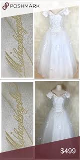 Michaelangelo Wedding Dress 250 Size 10 In 2020 Princess Style Wedding Dresses Wedding Dress Size 10 Angelo Wedding Dress