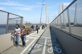 Cuomo bridge connects westchester and rockland counties in new york, approximately 20 miles north of manhattan. Safety Measures On The New Ny Bridge Kaleidoscope Eyes
