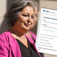 De qué vive Jeannette Jara? La ex ministra del Trabajo y actual candidata  presidencial del Partido Comunista — Fast Check 🔍