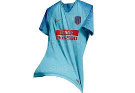Футболка + шорты + гетры). Forma Atletiko Madrid Na Sezon 2018 2019 Foto