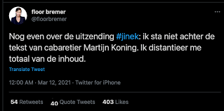 Martijn vertelt aan het ad dat eva er niets van wist dat hij thierry persoonlijk zou aanvallen. Datzfh7rnoluim