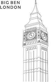 Big Ben Coloring Printable Page For Kids 1 Big Ben Coloring Printable Page For Kids 1 Big Ben Coloring Pages Big Ben Drawing