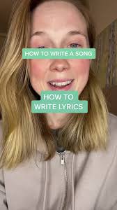 How to write your first song lyrics
