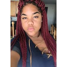 Black And Burgundy Hair Box Braids Crochet Box Braids Crochet Boxbraids Long Burgundy Hair Styles Braided Hairstyles For Black Women Box Braids Hairstyles For Black Women