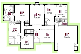 House Plan 56405 Traditional Style