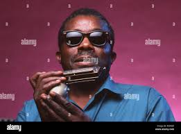 Mississippi Sam Meyers, legendary Blues Artist Stock Photo