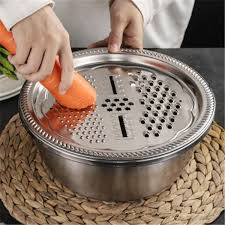 Multifunctional Stainless Steel Basin Video Video Kitchenware Set Kitchenware Basin