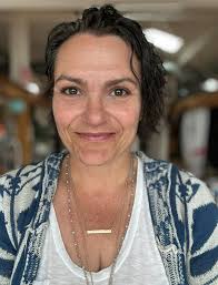 Cutting Bangs with Curly Hair at 54