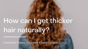 Would you like to do something about it? 3 Ways To Grow Your Hair Thicker Naturally Wikihow