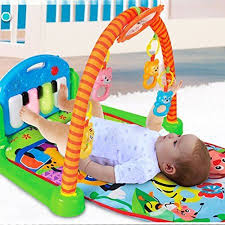 4.6 out of 5 stars 769. Xuanyue Kick And Play Newborn Toys With Piano Baby Play Mat For Infants 1 36 Month Multi Color Baby Activity Center Newborn Toys Infant Activities