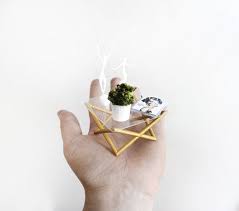 Star Coffee Table 1 12th Scale Etsy In 2020 Star Coffee Mini Doll House Diy Dollhouse Furniture