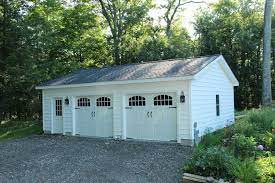 24 X 30 Bridgewater Ct 4 12 Roof Pitch Backyard Garage Garage Door Design Building A Garage