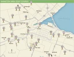 NINE PAGES OF GOLF COURSE LISTINGS