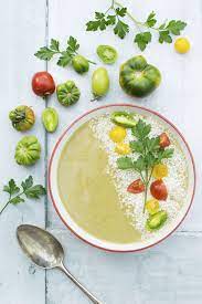 Green Tomato Soup Vegan Https Theflexitarian Co Uk Recipe Green Tomatoes Tomato Soup Recipes Fresh Tomato Recipes