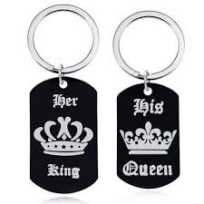 Porte Cles Couple Couronne Royale Insta Couple Porte Cle Couple Porte Cle Cadeaux Des Amis