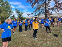 Henry Clay 8th grade Band Night! Our Panthers are having a blast and it is  so fun to see our Panther alumni!! 💙🖤