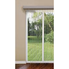 Replacement vertical blind slat 89mm (3.5) pinstripe cream & white. Hampton Bay Rustic White Room Darkening Vertical Blind For Sliding Door Or Window Louver Size 3 5 In W X 84 In L 9 Pack 10793478808281 The Home Depot
