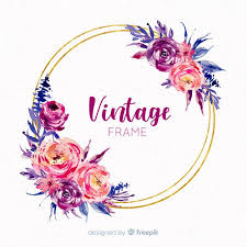Download Watercolor Floral Frame For Free Floral Vector Free Floral Logo Design Watercolor Floral Logo