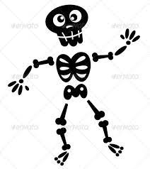 Black Skeleton Silhouette Isolated On White Skeleton Drawings Skeleton Silhouette Funny Drawings